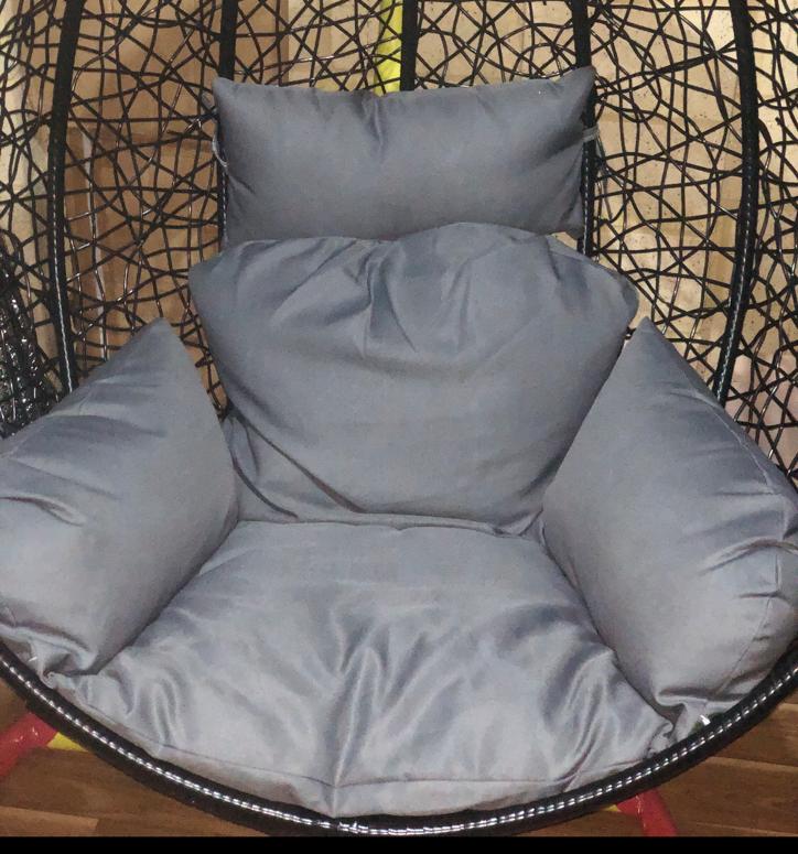 Egg chair cushion Grey K&M FURNITURE MART